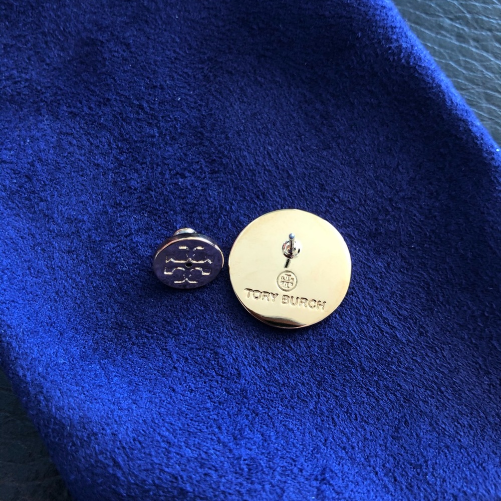 Tory Burch Double Circle Stud Earrings - Picture 3 of 6